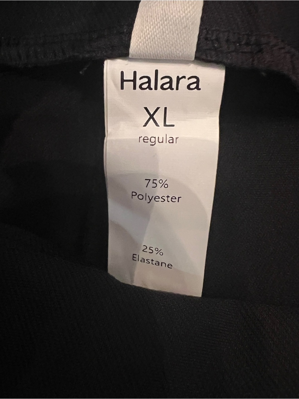 Halara Flex High Waisted Straight Leg Cargo Work Pants Black XL NWT Wide Leg - Picture 8 of 8